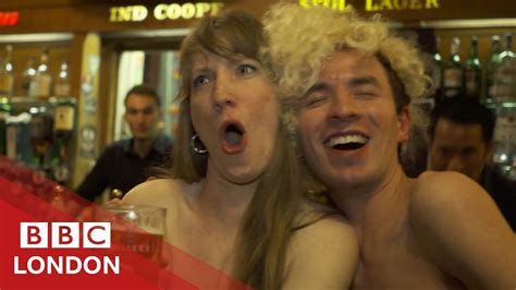 Sip a pint while naked at this London pub